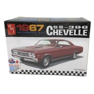 1967 Chevelle SS-396 Car Plastic Model Kit AMT 1:25 1388 Skill 2 Authentic NEW